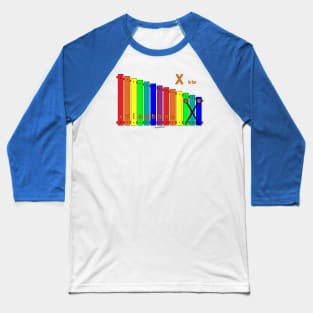 X is for xylophone Baseball T-Shirt